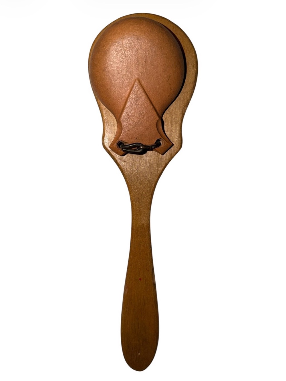 Vintage Handheld Wooden Castanet Circa 1955